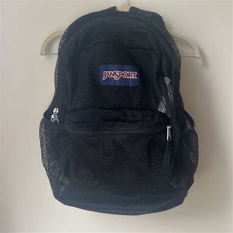 Jansport Bags Jansport Mesh Book Bag Black Poshmark