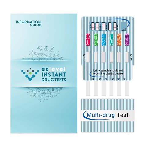 Ez Level Panel Urine Drug Test Kit Pack Wxf