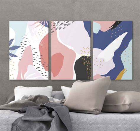 abstract art modern art prints on canvas - TenStickers