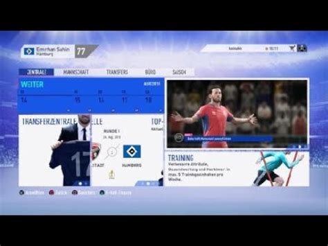 Fifa Trainer Karriere Mit Hsv Youtube