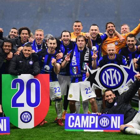 Inter De Mil O Vence Milan E Conquista O Campeonato Italiano