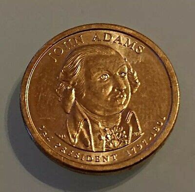 USA commemorative circulated one Dollar coin (2007) - John Adams | eBay