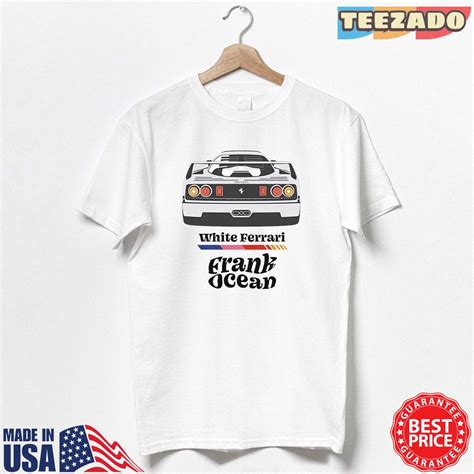 Ocean Blond Album Shirt Frank Ocean Blond White Ferrar Shirt Shirts