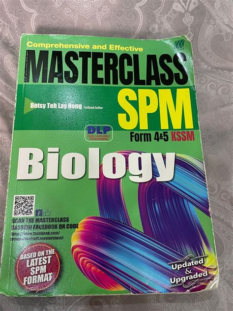 Master Class Biology Form Kssm Hobbies Toys Books Magazines