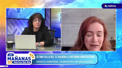 Nativa on Twitter Ex Ministra de Educación Marilú Martens