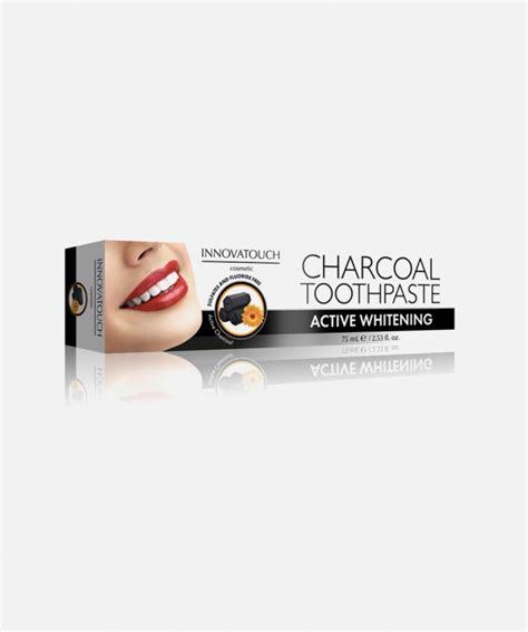 INNOVATOUCH DENTIFRICE CHARBON ACTIF S FLUOR 75ML