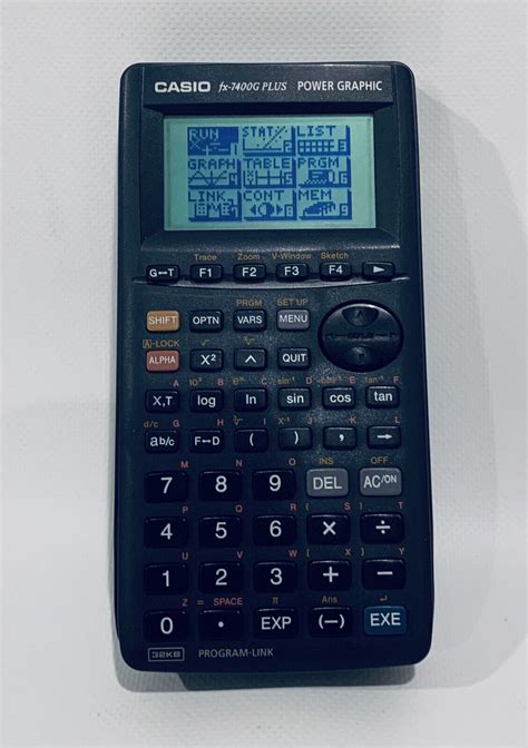 Casio Power Graphing Calculator Fx G Plus Ebay