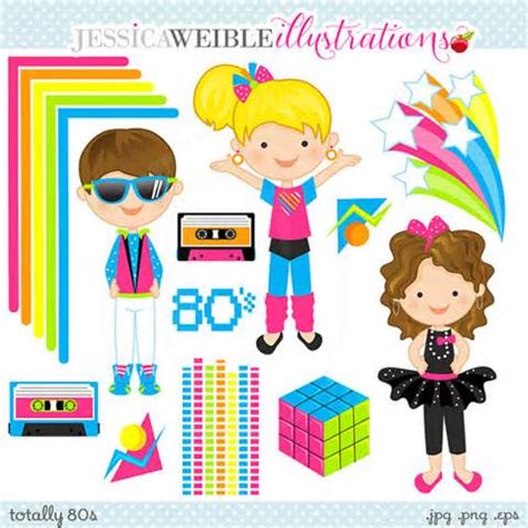 80s Clipart - Clip Art Library