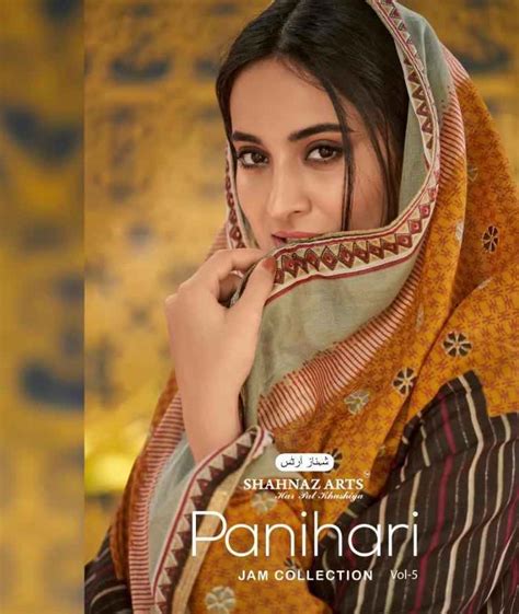 Shahnaz Arts Panihari Vol 6 Designer Cotton Suit New Catalog Dealer In