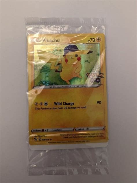 Pokemonkarte Pikachu Holo Kaufen Auf Ricardo