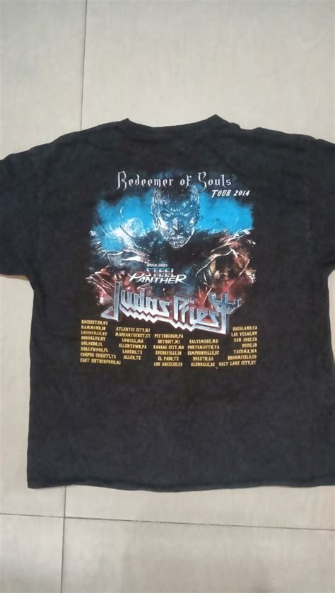 Judas Priest Redeemer Of Soul Tour Men S Fashion Tops Sets