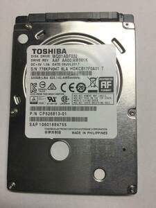 価格.com - 東芝 MQ01ABF032 [320GB 7mm] 価格比較