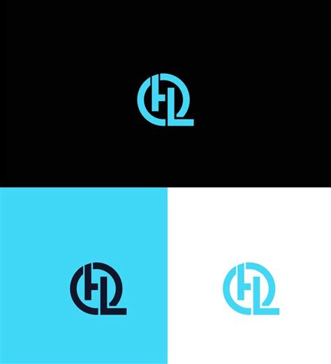 Premium Vector Hq Qh Letter Logo Brand Icon Identity Sign