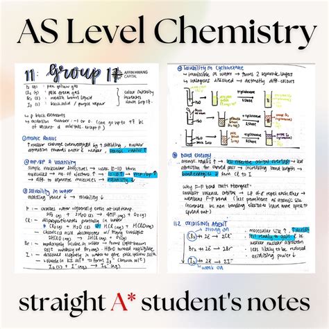 AS A Level Chemistry 9701 Notes 2021 2022 Syllabus From A Straight