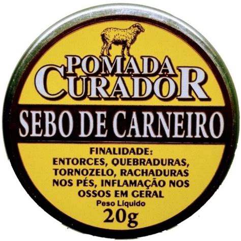 Pomada Curador Sebo De Carneiro G Shopee Brasil