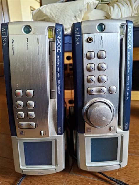 【傷や汚れあり】kenwood Afina Mdデッキ Dm Vh7pc And Cdアンプチューナー Rd Vh7pcの落札情報詳細