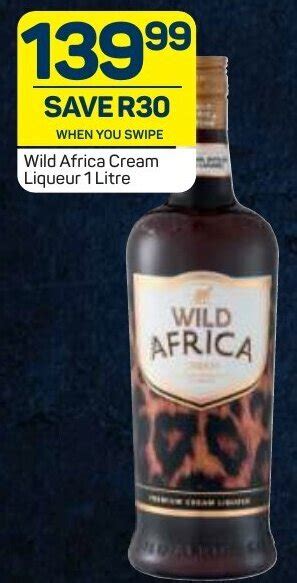 Wild Africa Cream Liqueur Litre Offer At Pick N Pay Liquor