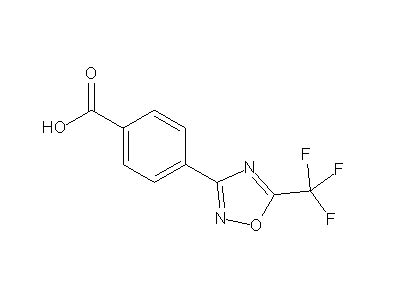 4 5 Trifluoromethyl 1 2 4 Oxadiazol 3 Yl Benzoic Acid C10H5F3N2O3