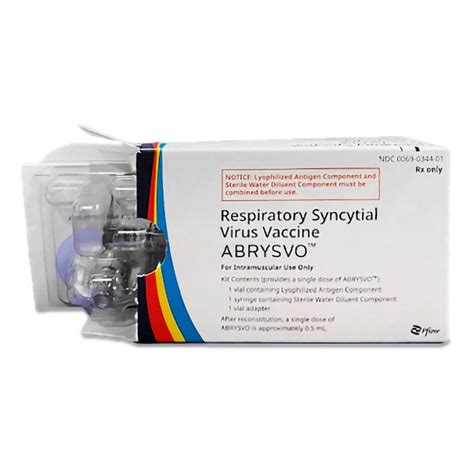 ABRYSVO 120MCG KIT (1-DOSE) - RSV VACCINE - PFIZER PHARM