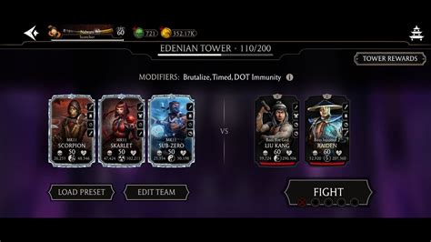 Edenian Tower Boss Battle Fight Reward Mk Mobile Youtube