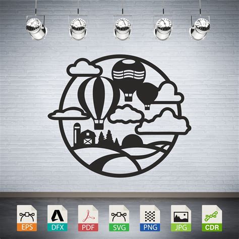 Hot Air Balloon Decor