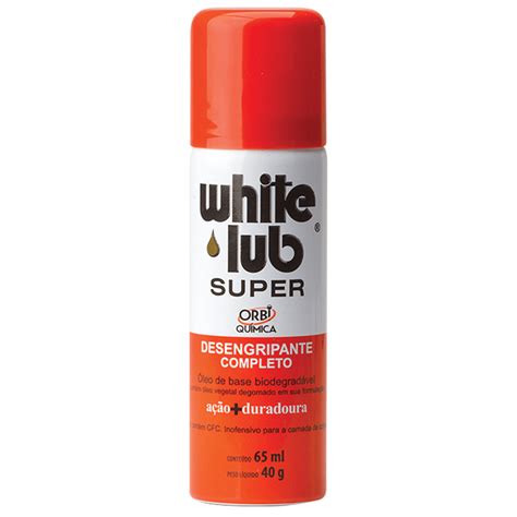 Lubrificante White Lub Super Aerosol 65ml Orbi JJD Distribuidora De