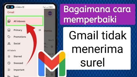 Cara Memperbaiki Masalah Gmail Tidak Menerima Email Tidak Dapat