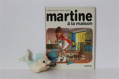 French Vintage Childrens Book Martine At Home By Latelierdenanah