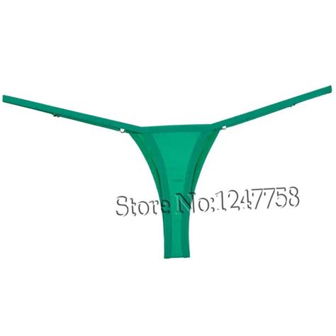 Women S Micro Thong String Adjustable Sexy Low Rise G String Bikinis Lingerie In Women S Panties