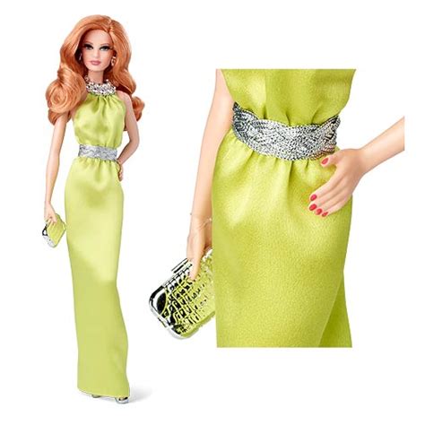 The Barbie Look Green Dress Barbie Doll Mattel Barbie Dolls At