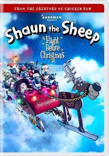 SHAUN THE SHEEP THE FLIGHT BEFORE CHRISTMAS DVD PRE ORDER 14 11 2023