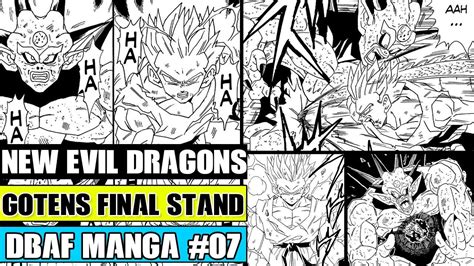 Dragon Ball Af Chapter 7 The New Shadow Dragons Arrive Goten Vs Super