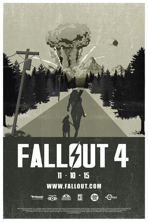 Fallout 4 Poster by XavierSkywalker on DeviantArt