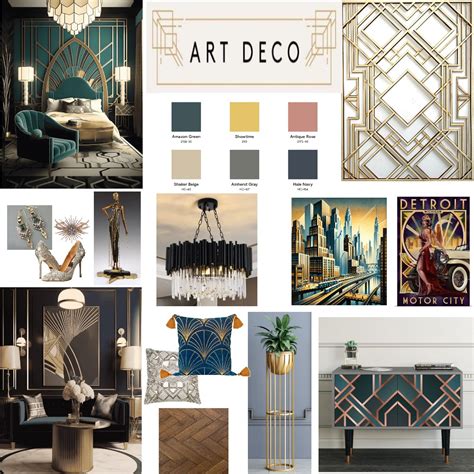 Art Deco Mood Board Interior Design Mood Board By Suzanne Spirebuilding