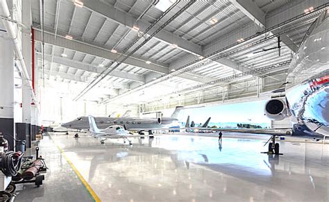 Project Profile Jet Aviation And Gulfstream Hangars Tilt Up Concrete Association