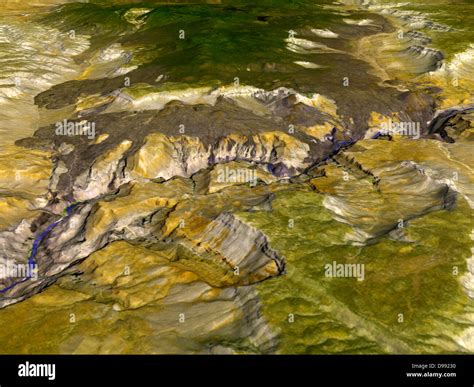 Satellite thermal emission and reflection image of the grand canyon hi ...