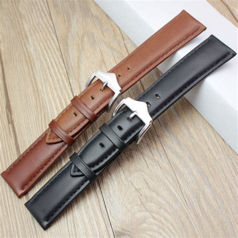 Aliexpress Buy High Quality Genuine Leather Watch Band Strap