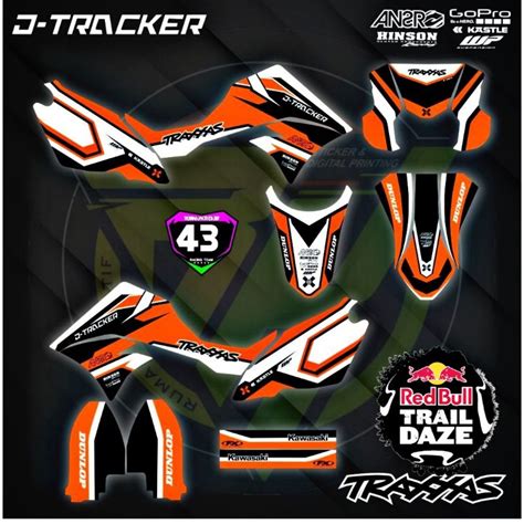 Jual Decal Sticker Striping Variasi Fullbody Klx Dtracker