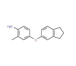 4 2 3 Dihydro 1H Inden 5 Yloxy 2 Methylphenylamine SCBT Santa