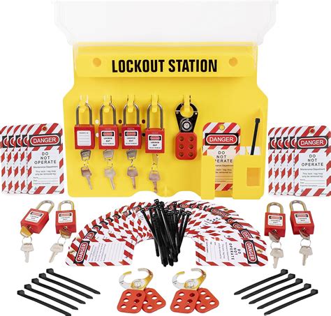 Tradesafe Lockout Tagout Station With Loto Devices Lock Out Tag Out