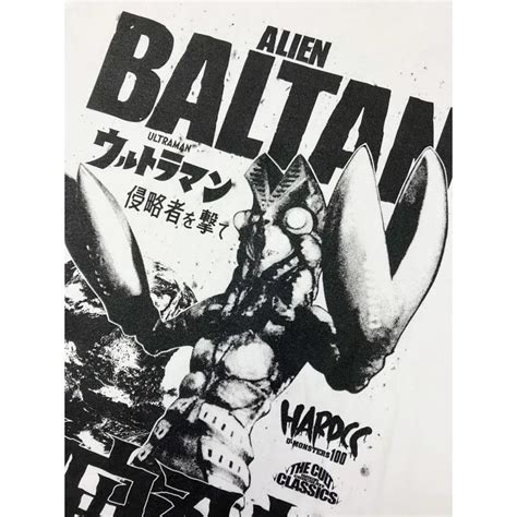 バルタン星人 Tシャツ 白色破壊ホワイト Hardcore Chocolate ハードコアチョコレート ウルトラマン メール便対応 プロレス専門店バックドロップ 通販