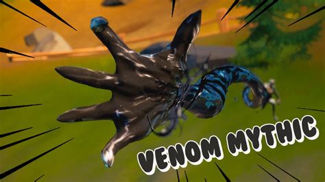 New Venom Mythic In Fortnite Venom Skin And Mythic Gameplay 🕷️🤣 Youtube