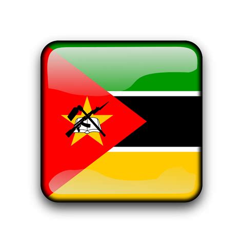 Ícone da Bandeira de Moçambique PNG transparente - StickPNG