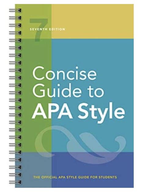 Looking For Concise Guide To Apa Style 7th Edition Rtextbookrequest