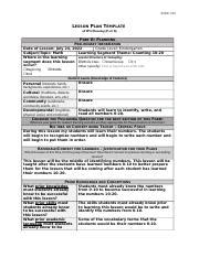 Lesson Plan Template Docx EDUC 510 LESSON PLAN TEMPLATE EdTPA