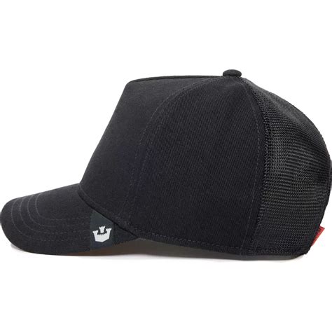 Gorra Curva Negra Snapback The Farm Nude Denim De Goorin Bros