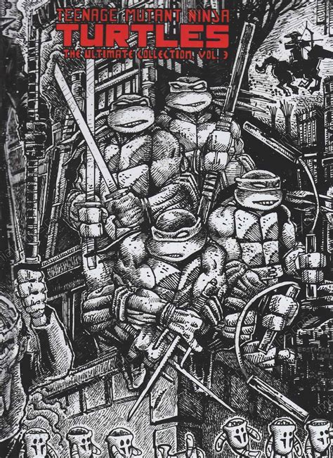 IDW TMNT The Ultimate Collection Volume 03 1st B W Ltd Ed HC