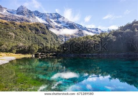 Blue Lake Nelson Lakes National Park Stock Photo 671289580 Shutterstock