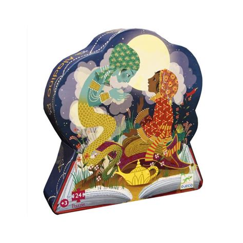 Acheter Puzzle Silhouette 24 Pièces Aladin Ludifolie