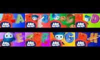 abc galaxy letters  youtube multiplier